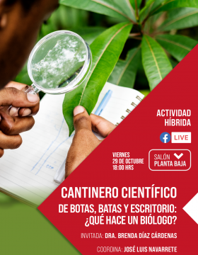 Cantinero científico: De botas, batas y escritorio: ¿Qué hace un biólogo?
