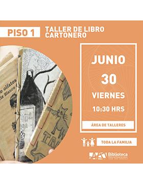 Grafico del Taller de libro cartonero