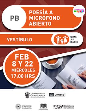 Poesía a micrófono abierto