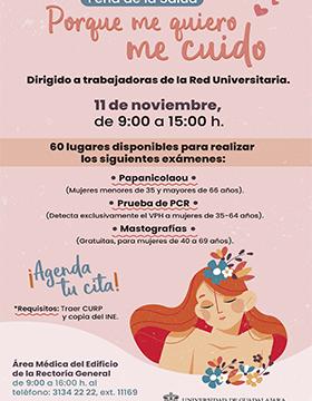 Feria de la salud "Porque me quiero me cuido"