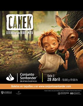Cartel de Canek, leyenda de un héroe maya