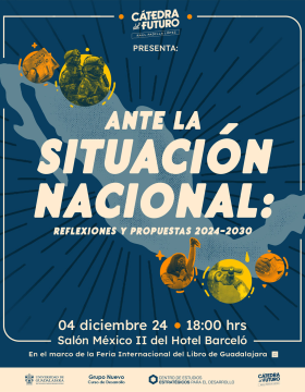 Cartel de FIL Pensamiento. Ante la situación nacional: reflexiones y propuestas 2024-2030
