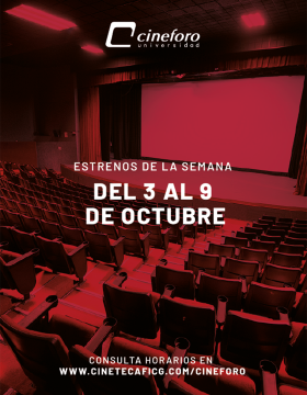 Cartelera del Cineforo Universidad