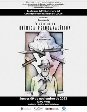 Cartel de la Conferencia: El arte de la clínica psicoanalítica