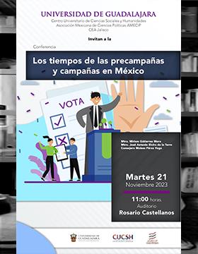 Cartel de la Conferencia: Los tiempos de las precampañas y campañas en México