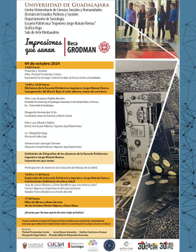 Cartel de la Conferencias y Exposición: Impresiones que sanan