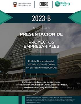 Cartel de la Expo Diseña Emprende 2023B