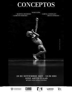 Cartel de la Función de danza: CONCEPTOS