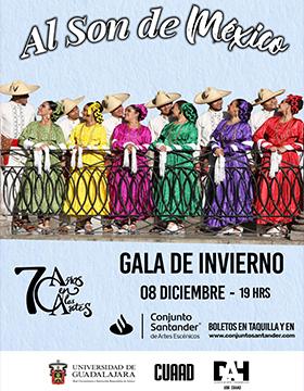 Cartel de la Gala de invierno: Al son de México