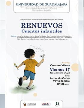 Cartel de la Presentación del fanzine: RENUEVOS, cuentos infantiles