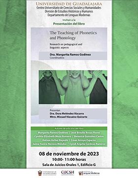 Cartel de la Presentación del libro: The Teaching of Phonetics and Phonology
