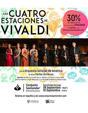 cartel de Las cuatro estaciones de Vivaldi