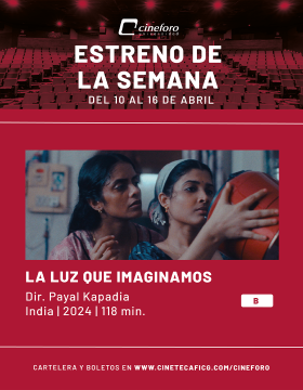 Cartel de los estrenos del Cineforo Universidad