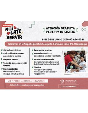 Cartel de Nos late servir en la UdeG