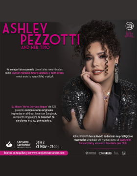 Cartel de NY Jazz All Star - Ashley Pezzotti and Her Trio