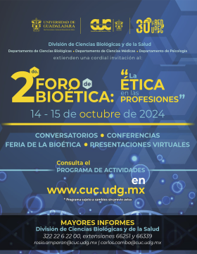Cartel del 2do Foro de Bioética
