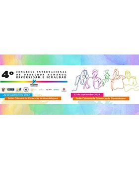 Cartel del 4º Congreso Internacional de Derechos Humanos, Diversidad e Igualdad