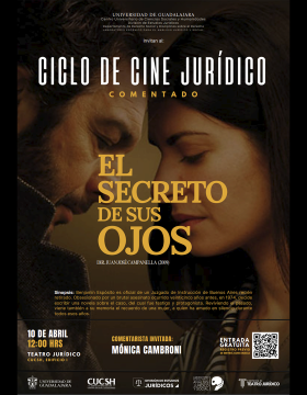 Cartel del Ciclo de Cine Jurídico comentado