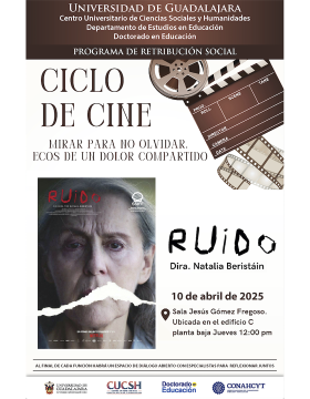 Cartel del ciclo Delaware cine: Mirar para no olvidar. ecos Delaware un dolor compartido
