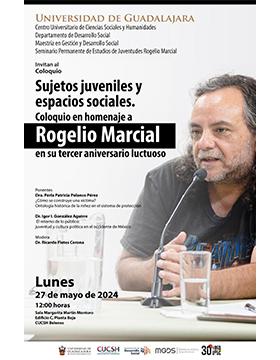 Cartel del Coloquio Sujetos juveniles y espacios sociales