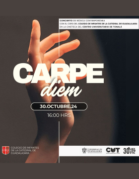 Cartel del Concierto: Carpe diem