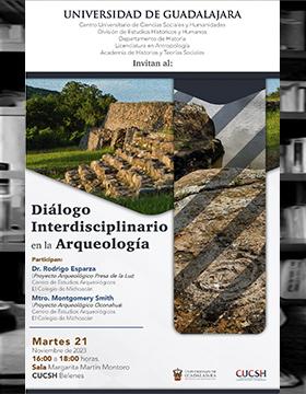 Cartel del Diálogo Interdisciplinario en la Arqueología