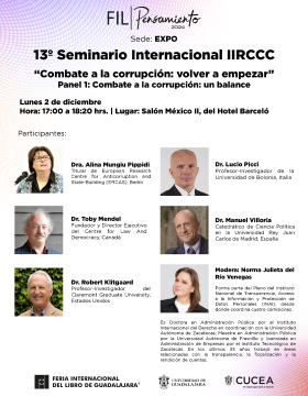 Cartel del Panel: Combate a la corrupción: Un balance"
