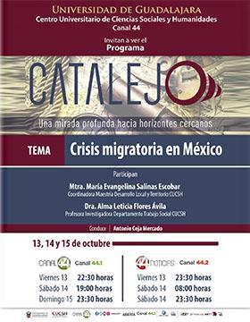 Cartel del Programa Catalejo: “Crisis migratoria en México”