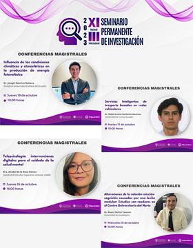 Cartel del XI Seminario Permanente de Investigación, CUNorte 2023