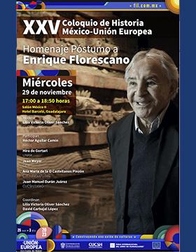 Cartel del XXV Coloquio de Historia México-Unión Europea
