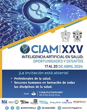 Cartel del XXV Congreso Internacional Avances en Medicina