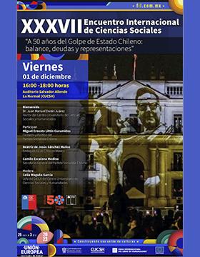 Cartel del XXXVII Encuentro Internacional de Ciencias Sociales