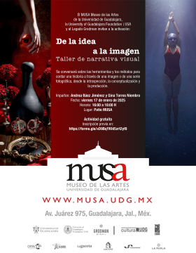 Cartel del Taller de narrativa visual: De la idea a la imagen