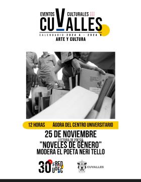 Cartel de la Lectura de poesía “Noveles de género”