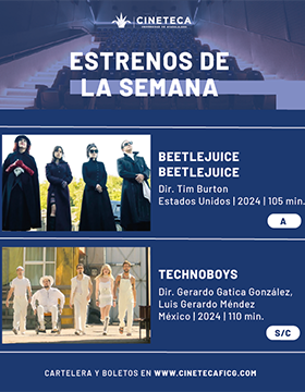 Cartel de los estrenos de la Cineteca FICG