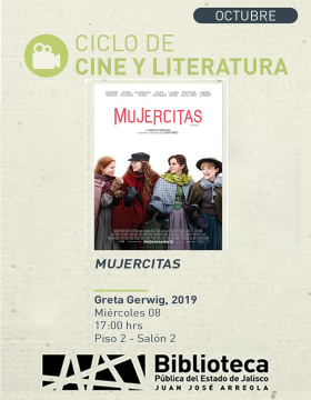 Cartel del Ciclo de cine juvenil. Proyección de la cinta, El joven manos de tijera