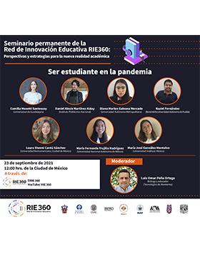 Seminario permanente de la Red de Innovación Educativa RIE 360: Perspectivas y estrategias para la nueva realidad académica