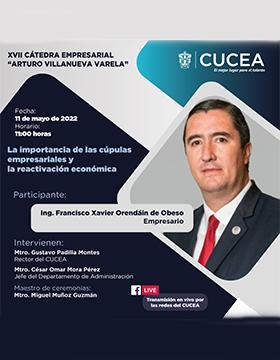 Charla: La importancia de las cúpulas empresariales y la reactivación económica