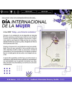 Ciclo de cine en conmemoración del Día Internacional de la Mujer en el CUCS