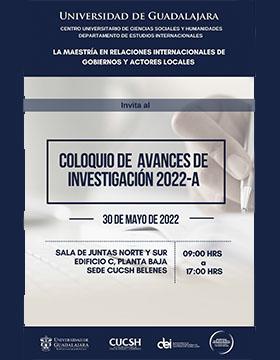 Coloquio de Avances de Investigación 2022-A