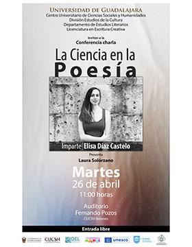 Conferencia charla: La Ciencia en la Poesía