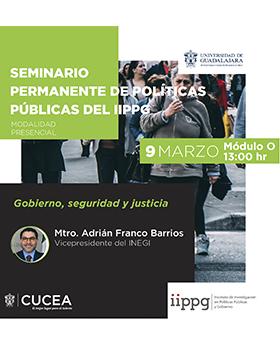 Conferencia: Gobierno, seguridad y justicia