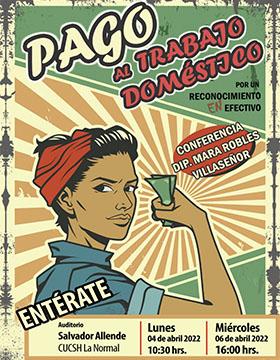 Conferencia: “Pago al trabajo doméstico. Por un reconocimiento en efectivo”