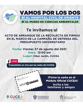 Acto de arranque de la recolecta de firmas en el marco de la campaña de defensa del presupuesto universitario