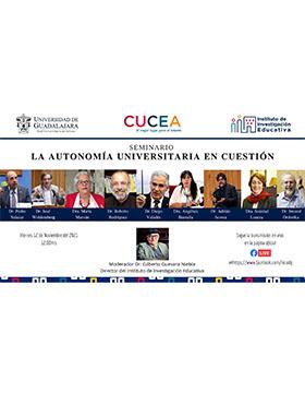 Seminario: La Autonomía Universitaria en cuestión