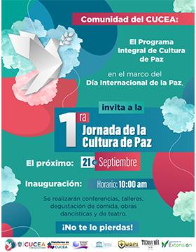 Primera Jornada de la Cultura de Paz en CUCEA