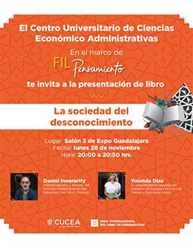 Presentación del libro: La sociedad del desconocimiento