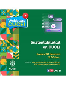 Webinar: Sustentabilidad en CUCEI,