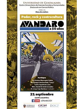Mesa de análisis: Poder, rock y contracultura. Avandaro a 50 años