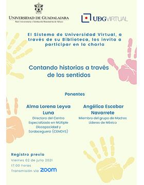 Charla: Contando historias a través de los sentidos